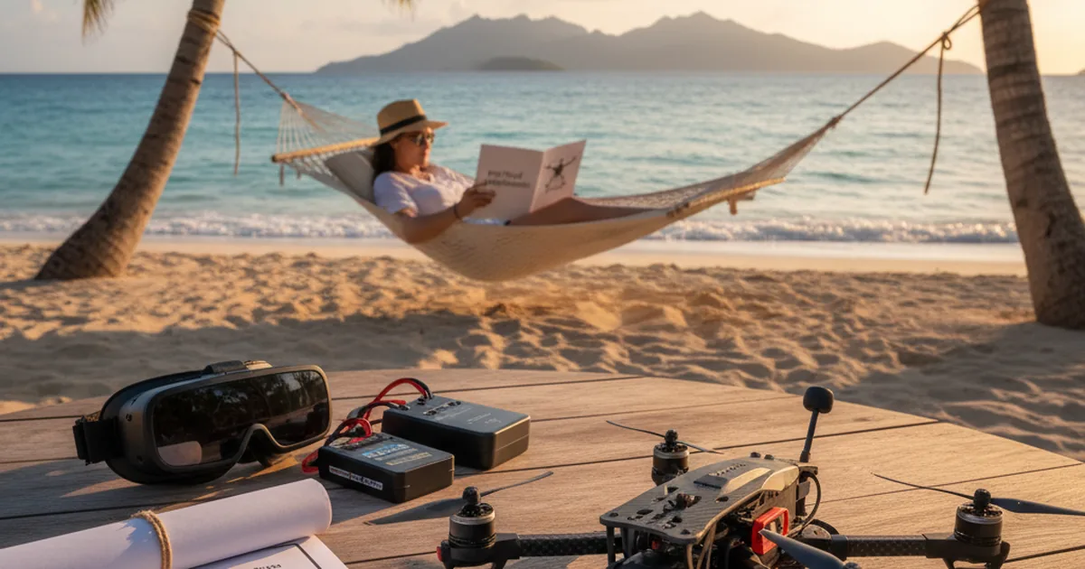 FPV im Urlaub: Ihre Drohne sicher mitnehmen und clever fliegen
